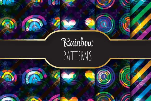 Download Rainbow Patterns - Premium Resources