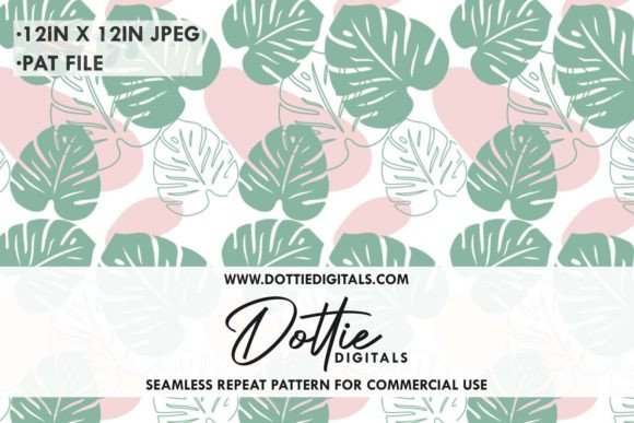 Download Tropical Leaves Seamless Pattern - Tropic Collection