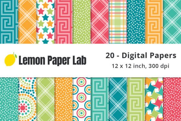 Download Tropical Digital Scrapbook Paper - Tropic Collection