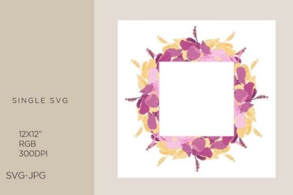 Download Hibiscus Flowers Tropic Frame - Premium Bundle