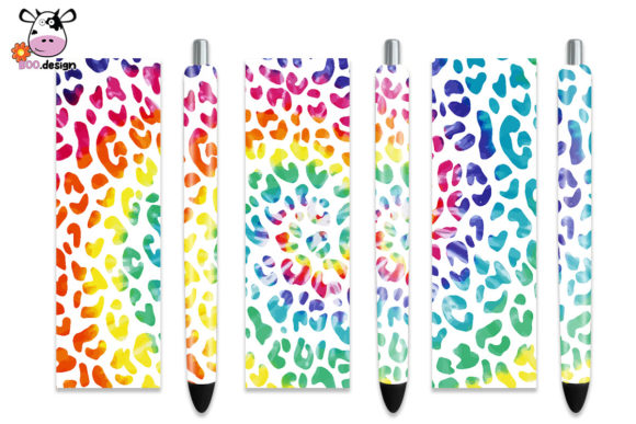 Download Tie Dye Pen Wrap Leopard - Wrap Collection