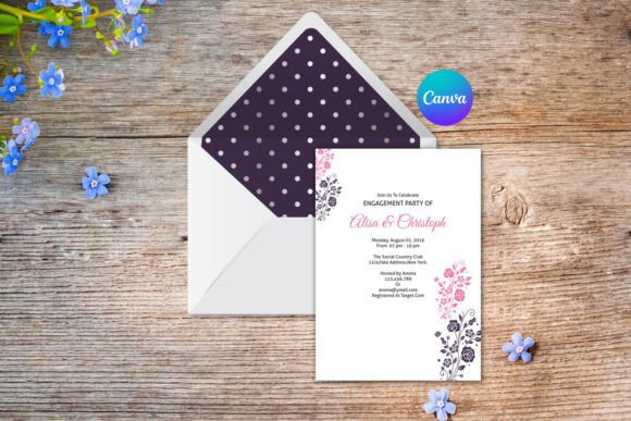 Download Engagement Party Invitation - Engagement Collection
