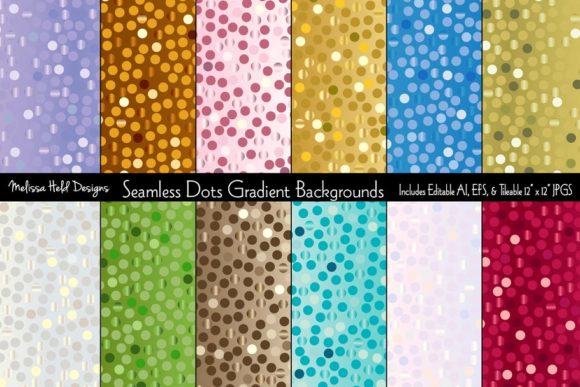 Download Seamless Dots Gradient Backgrounds - Seamless dots Collection