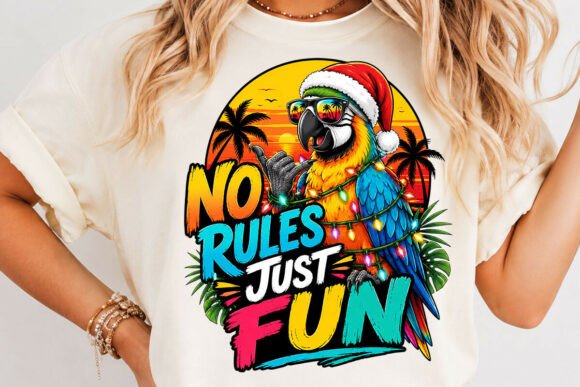 Download No Rules Just Fun Tropical Parrot Christ - Tropic Collection