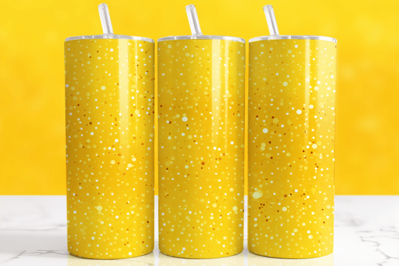 Download Sunshine Yellow Glitter Tumbler Wrap - Wrap Collection