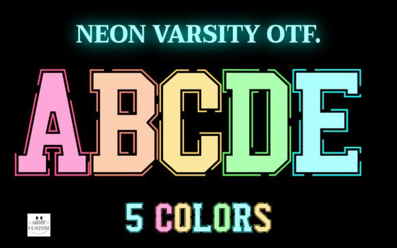 Download Neon Varsity - Neon Collection