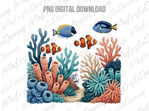 Download Vibrant Tropical Coral Reef Fish PNG - Tropic Collection